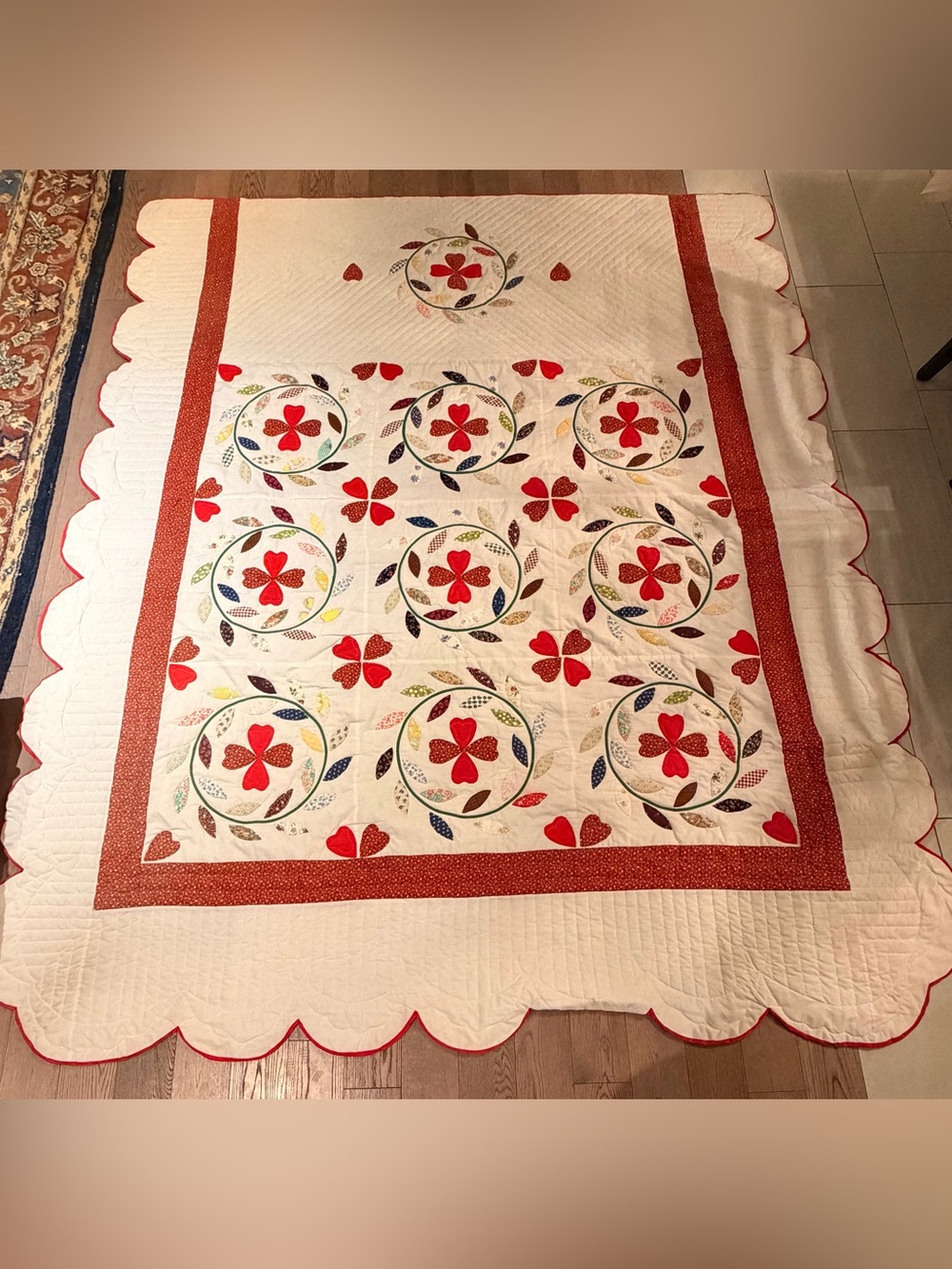 Handmade Appliqué Quilt